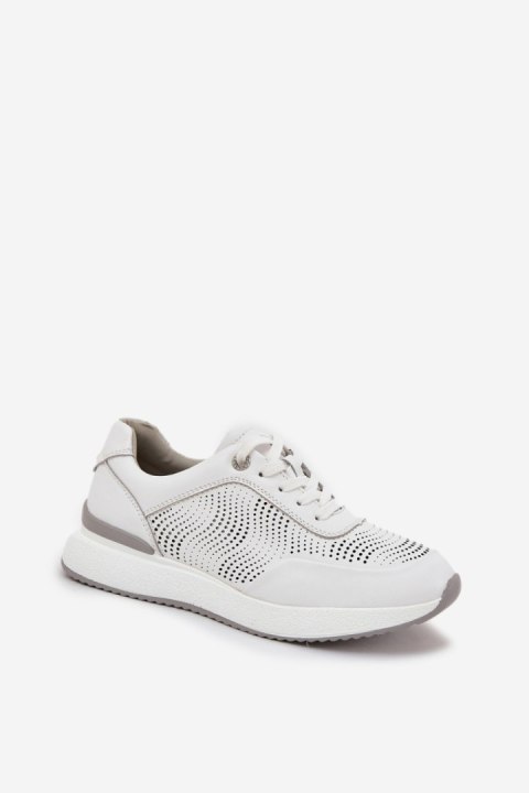 Buty Sportowe Model S.Barski LR51-551 White - Step in style Buty Sportowe Model S.Barski LR51-551 White - Step in style