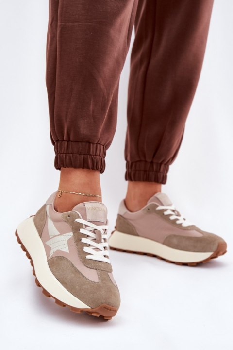 Buty Sportowe Model Vinceza 66720 Beige - Step in style Buty Sportowe Model Vinceza 66720 Beige - Step in style
