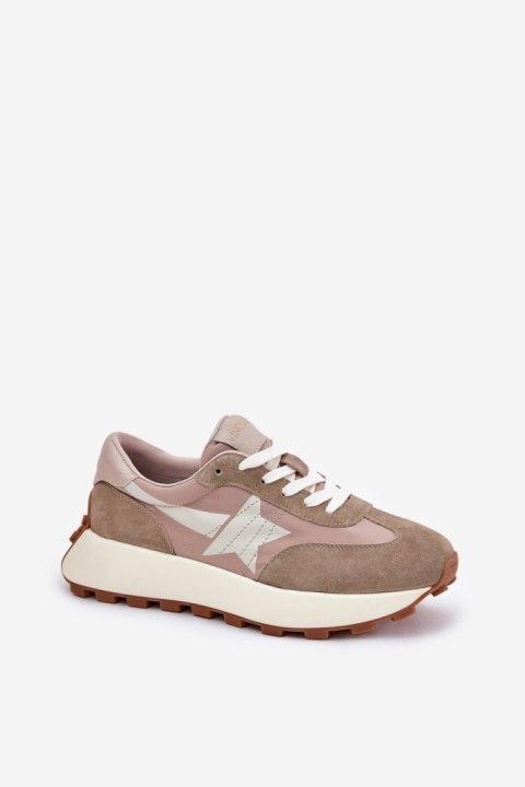 Buty Sportowe Model Vinceza 66720 Beige - Step in style Buty Sportowe Model Vinceza 66720 Beige - Step in style
