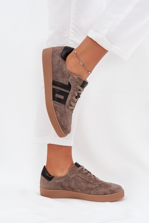 Buty Sportowe Model Vinceza 79557 Dark Beige - Step in style Buty Sportowe Model Vinceza 79557 Dark Beige - Step in style
