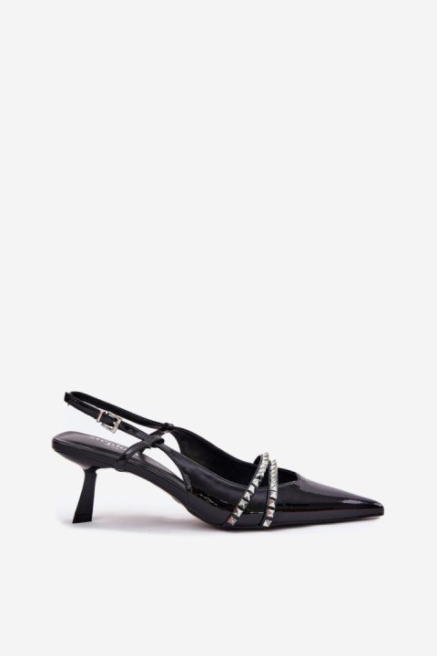 Czółenka Model Jelmia P-1399 Black - Step in style Czółenka Model Jelmia P-1399 Black - Step in style