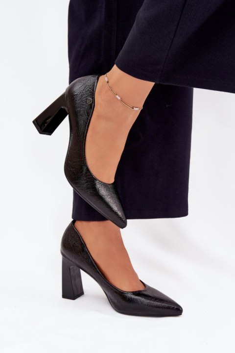 Czółenka Model Vinceza 62252 Black - Step in style Czółenka Model Vinceza 62252 Black - Step in style