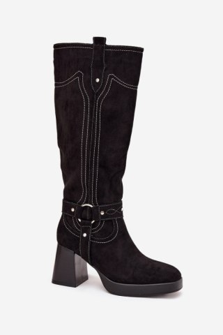 Kozaki Model Alessara 1825 Black - Step in style