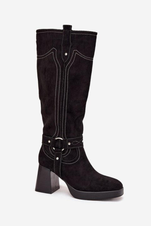 Kozaki Model Alessara 1825 Black - Step in style