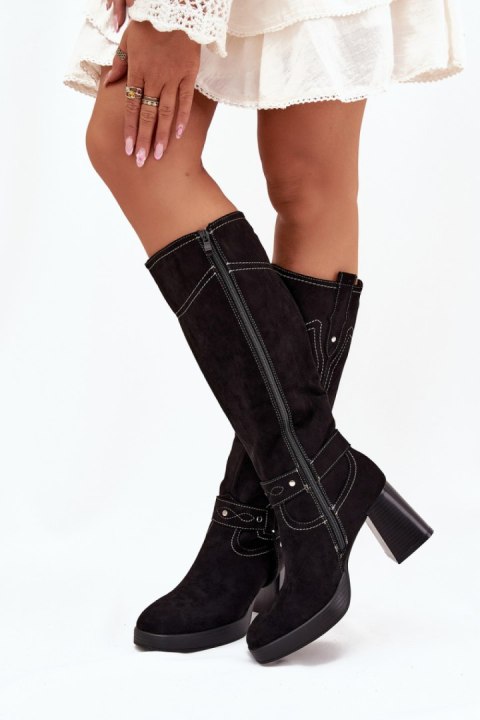 Kozaki Model Alessara 1825 Black - Step in style
