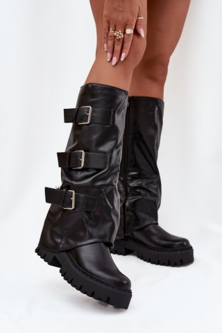 Kozaki Model Isavine WZ-112 Black - Step in style