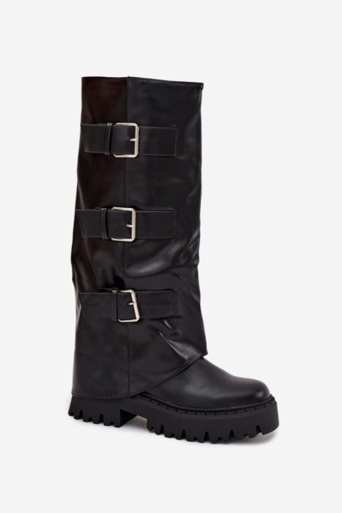 Kozaki Model Isavine WZ-112 Black - Step in style