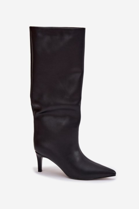 Kozaki Model Olivienne CLS-573 Black - Step in style Kozaki Model Olivienne CLS-573 Black - Step in style