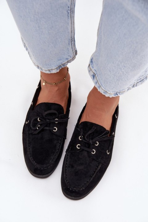 Mokasyny Model Calivra G482 Black - Step in style Mokasyny Model Calivra G482 Black - Step in style