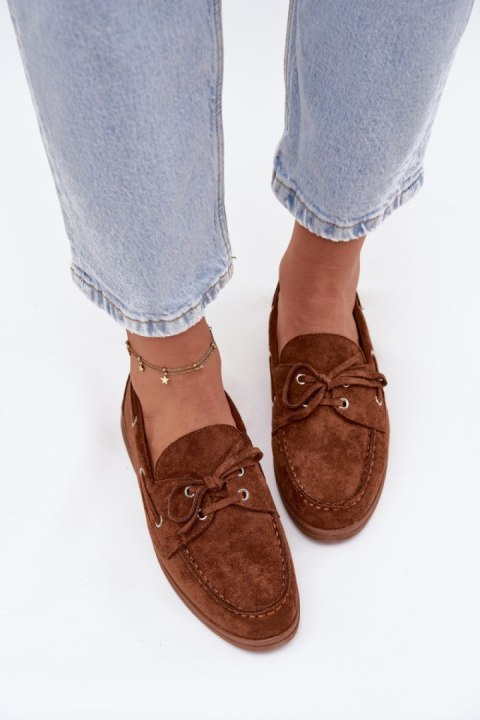 Mokasyny Model Calivra G482 Camel - Step in style Mokasyny Model Calivra G482 Camel - Step in style