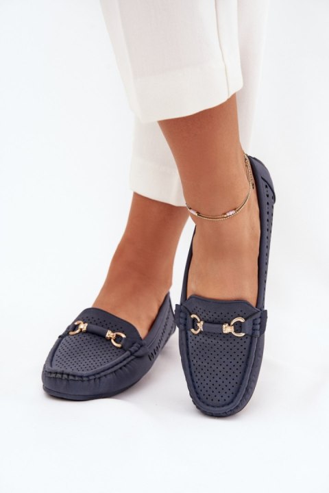 Mokasyny Model Kaydance VG251 Navy - Step in style Mokasyny Model Kaydance VG251 Navy - Step in style