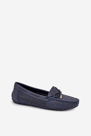 Mokasyny Model Mirisa VG250 Navy - Step in style