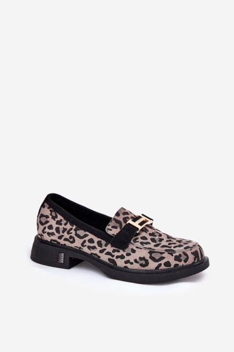 Mokasyny Model Vinceza 66792 Grey - Step in style Mokasyny Model Vinceza 66792 Grey - Step in style