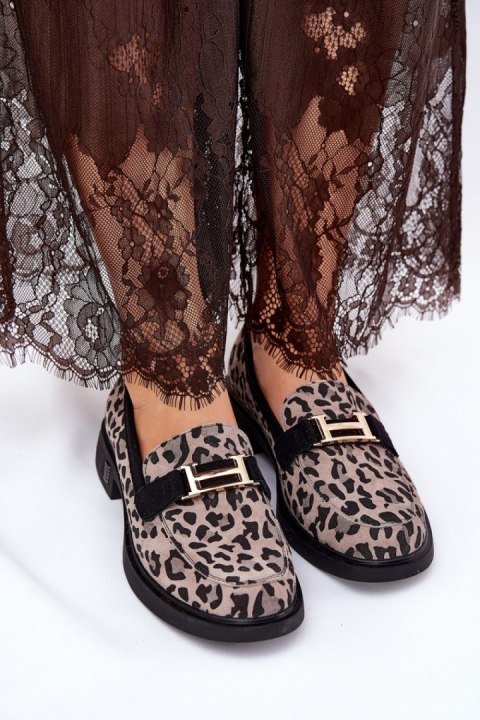 Mokasyny Model Vinceza 66792 Grey - Step in style Mokasyny Model Vinceza 66792 Grey - Step in style