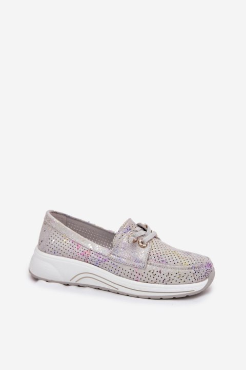 Półbuty Model Artiker 56C2104 Grey - Step in style Półbuty Model Artiker 56C2104 Grey - Step in style