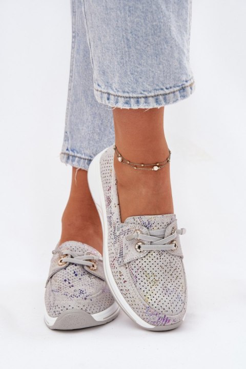 Półbuty Model Artiker 56C2104 Grey - Step in style Półbuty Model Artiker 56C2104 Grey - Step in style