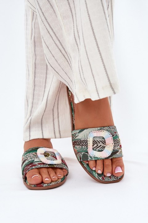 Sandał Klapki Model Clariola G469 Multicolor - Step in style Sandał Klapki Model Clariola G469 Multicolor - Step in style