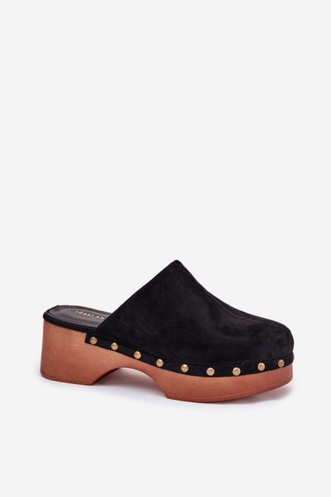 Sandał Klapki Model Ellason 8065 Black - Step in style Sandał Klapki Model Ellason 8065 Black - Step in style
