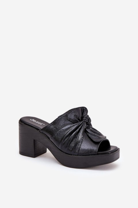 Sandał Klapki Model Kikilla RMR23126-8 Black - Step in style Sandał Klapki Model Kikilla RMR23126-8 Black - Step in style