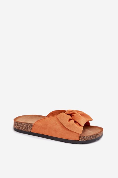 Sandał Klapki Model Seressa WD293 Orange - Step in style Sandał Klapki Model Seressa WD293 Orange - Step in style