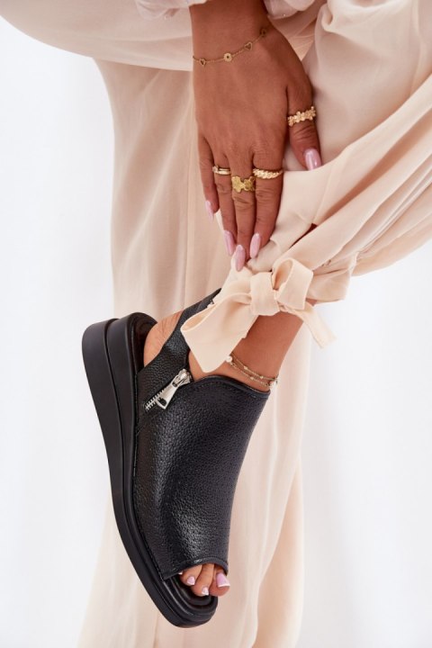 Sandały Model Mevinette ASA266-5 Black - Step in style Sandały Model Mevinette ASA266-5 Black - Step in style