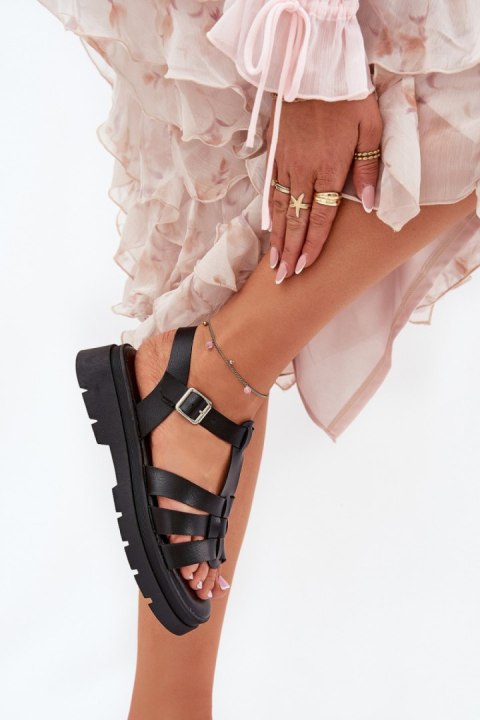 Sandały Model Nendales 5203 Black - Step in style Sandały Model Nendales 5203 Black - Step in style
