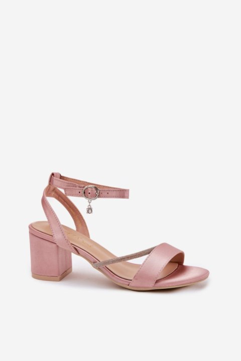 Sandały Model Vinceza 20268 Pink - Step in style Sandały Model Vinceza 20268 Pink - Step in style