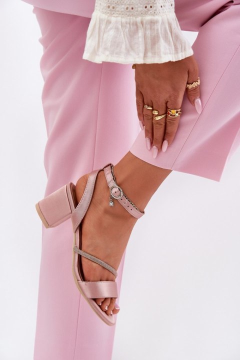 Sandały Model Vinceza 20268 Pink - Step in style Sandały Model Vinceza 20268 Pink - Step in style