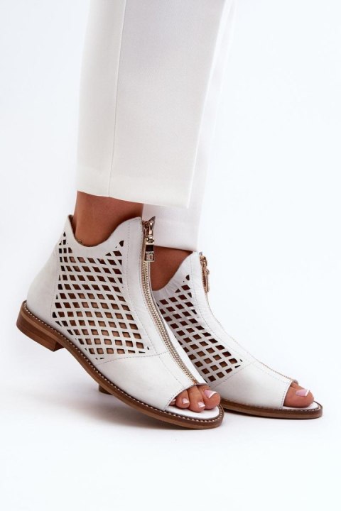 Sandały Model Zazoo 977/L White - Step in style Sandały Model Zazoo 977/L White - Step in style