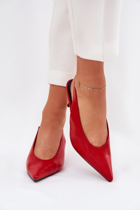 Szpilki Model Aricandia P-1436 Red - Step in style Szpilki Model Aricandia P-1436 Red - Step in style