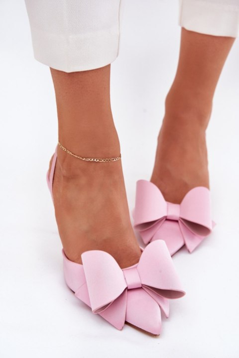 Szpilki Model Eklevia UC-158 Pink - Step in style Szpilki Model Eklevia UC-158 Pink - Step in style