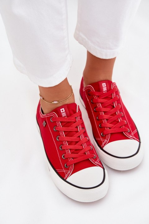 Trampki Model Big Star DD274A234 Red - Step in style Trampki Model Big Star DD274A234 Red - Step in style