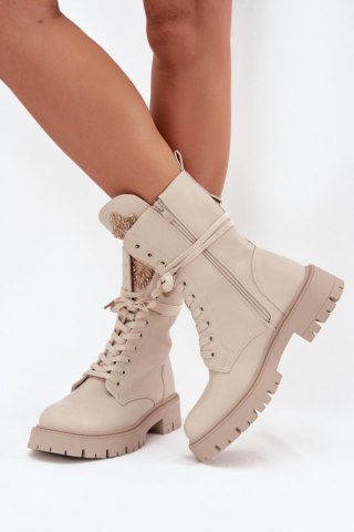 Workery Model Kelilea DA120 Beige - Step in style
