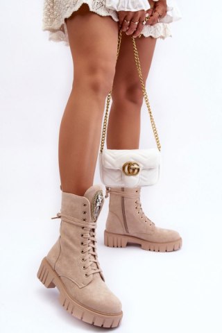 Workery Model Marx DA103P Beige Zamsz - Step in style