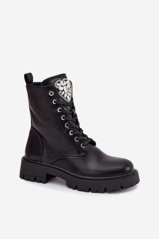 Workery Model Rosira DES837S Black Skóra - Step in style