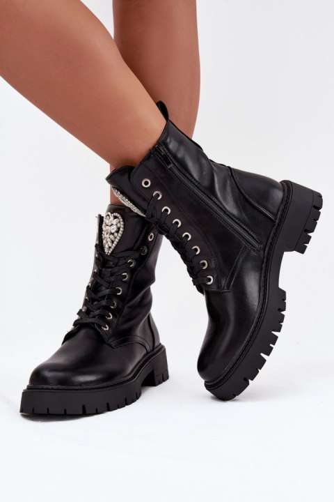 Workery Model Rosira DES837S Black Skóra - Step in style Workery Model Rosira DES837S Black Skóra - Step in style