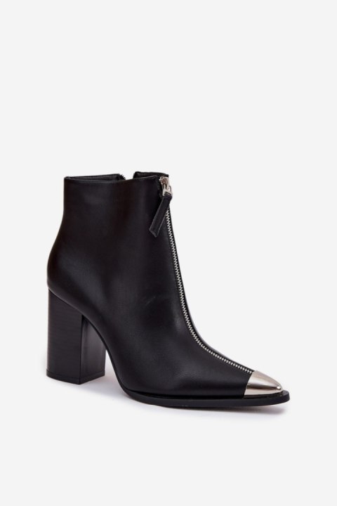 Botki Model Wiviane 7669A Black - Step in style Botki Model Wiviane 7669A Black - Step in style