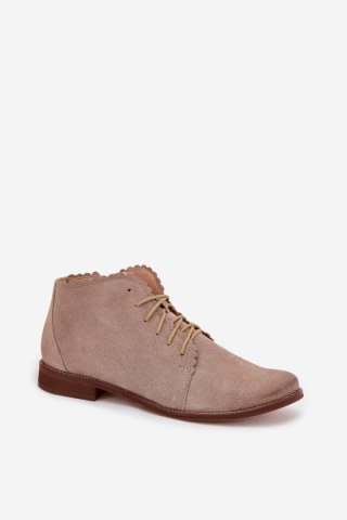 Botki Model Zazoo 4078 Cappuccino - Step in style