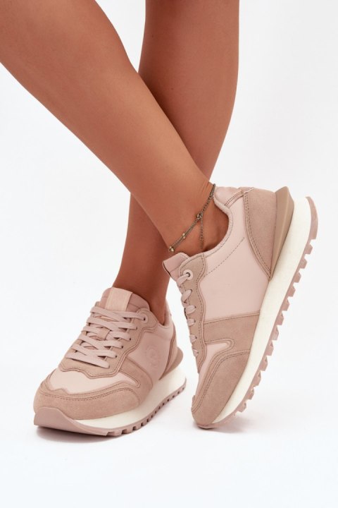 Buty Sportowe Model Big Star OO274521 HI-POLY SYSTEM Nude - Step in style Buty Sportowe Model Big Star OO274521 HI-POLY SYSTEM Nude - Step in style