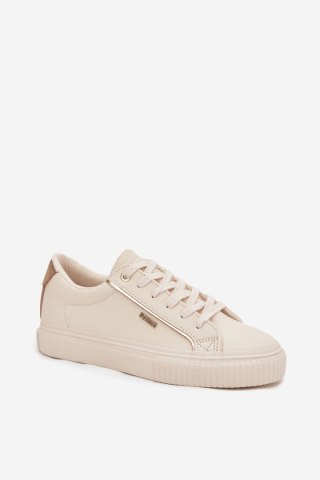 Buty Sportowe Model Big Star SS274027 Beige/Gold - Step in style