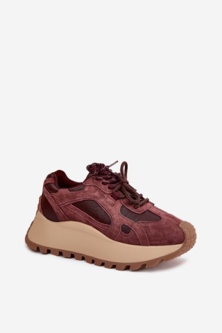 Buty Sportowe Model Big Star SS274625 HI-POLY SYSTEM Bordo - Step in style