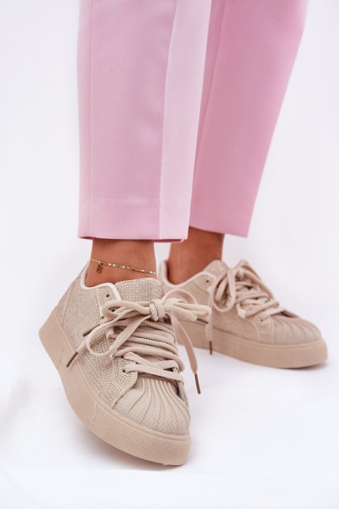 Buty Sportowe Model Eanneth 8970/BL575P Beige - Step in style Buty Sportowe Model Eanneth 8970/BL575P Beige - Step in style