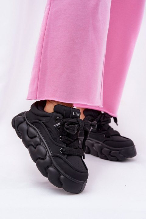Buty Sportowe Model Goe RR2N4044 Black - Step in style Buty Sportowe Model Goe RR2N4044 Black - Step in style