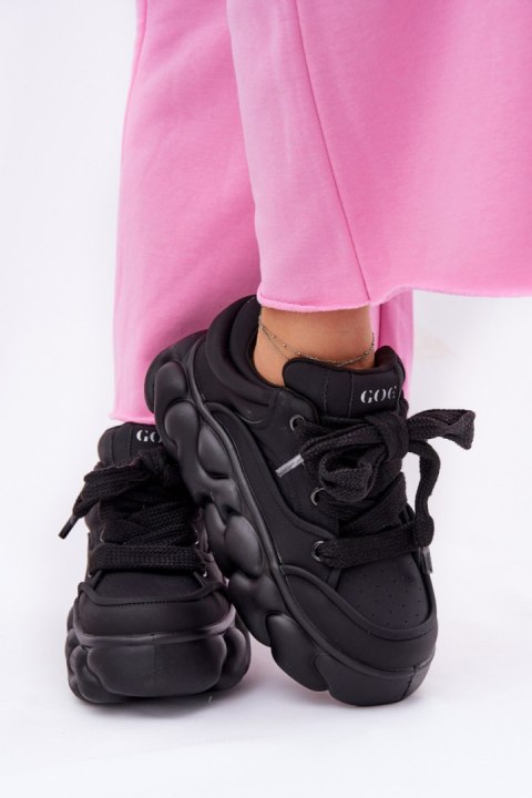 Buty Sportowe Model Goe RR2N4044 Black - Step in style Buty Sportowe Model Goe RR2N4044 Black - Step in style