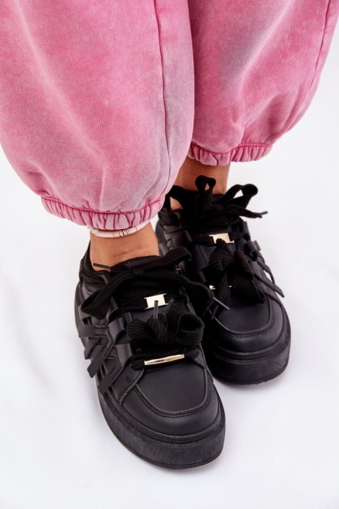 Buty Sportowe Model Penolle 8927 Black - Step in style Buty Sportowe Model Penolle 8927 Black - Step in style