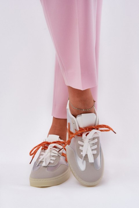 Buty Sportowe Model Zelevelis C2051-3 Silver - Step in style Buty Sportowe Model Zelevelis C2051-3 Silver - Step in style