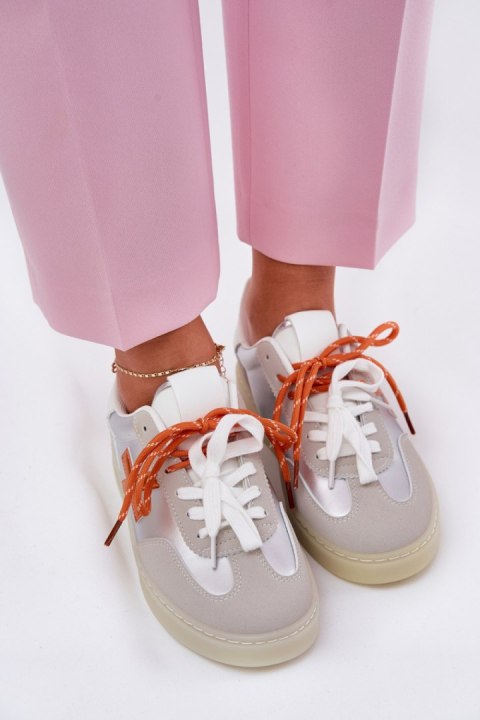 Buty Sportowe Model Zelevelis C2051-3 Silver - Step in style Buty Sportowe Model Zelevelis C2051-3 Silver - Step in style