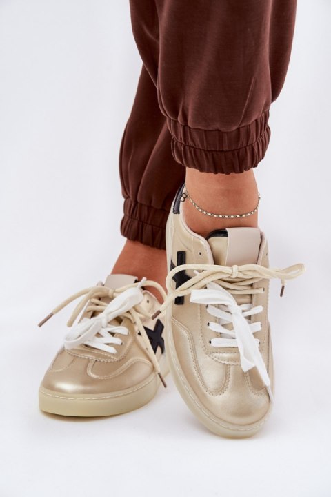 Buty Sportowe Model Zelevelis C2051-4 Gold - Step in style Buty Sportowe Model Zelevelis C2051-4 Gold - Step in style