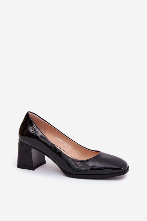 Czółenka Model Vinceza 91130 Black Skóra Lakier - Step in style Czółenka Model Vinceza 91130 Black Skóra Lakier - Step in style