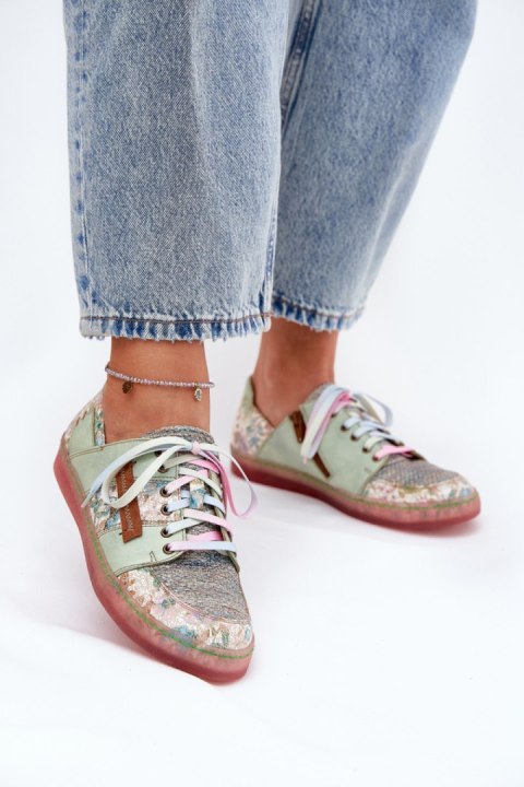 Półbuty Model Maciejka 06791-09 Light Green - Step in style Półbuty Model Maciejka 06791-09 Light Green - Step in style